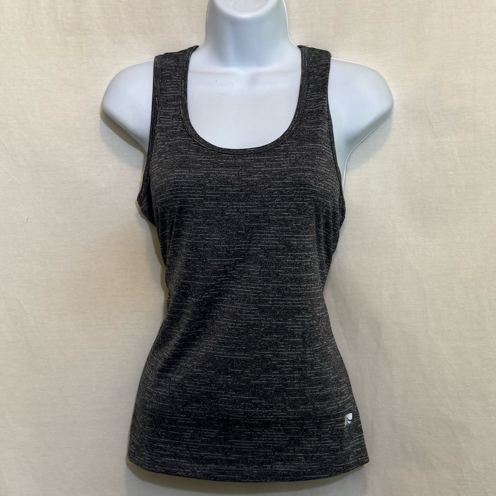 A-71 Marika Gray Cross Back Athleisure Pullover Tank Top‎ Size S